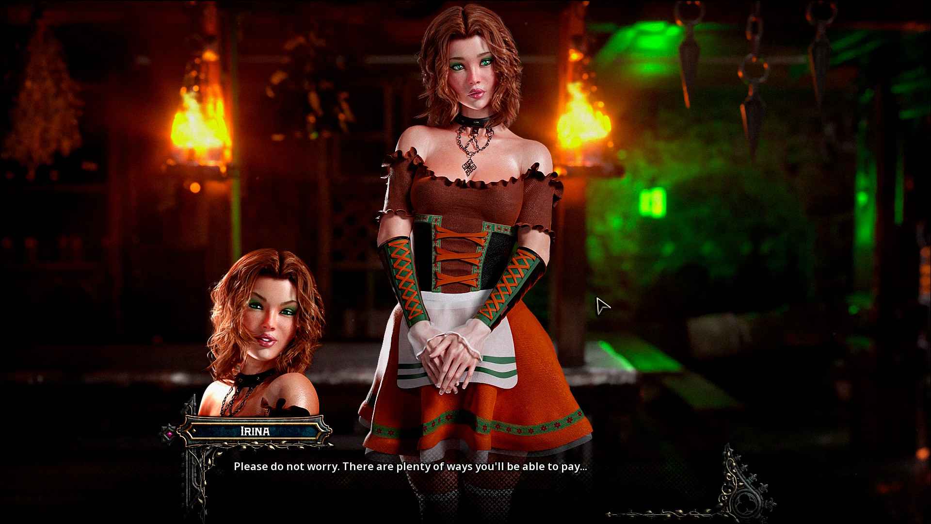 Countess in Crimson Game Controls [Digital Seductions]